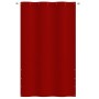Toldo para balcón de tela oxford rojo 140x240 cm en Sombrillas | Comprar online en Foru.es