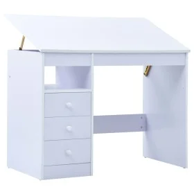 Escritorio infantil de dibujo inclinable blanco de vidaXL, Mesas para arte y dibujo - Ref: Foro24-287448, Precio: 140,77 €, D...