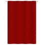Toldo para balcón de tela oxford rojo 160x240 cm en Sombrillas | Comprar online en Foru.es