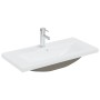 Mueble con lavabo madera de ingeniería gris hormigón de vidaXL, Tocadores de baño - Ref: Foro24-3071643, Precio: 227,48 €, De...