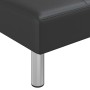 Sofá cama en forma de L cuero sintético negro 255x140x70 cm de vidaXL, Sofás - Ref: Foro24-3157265, Precio: 461,11 €, Descuen...