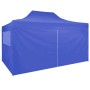 Carpa plegable profesional con 4 paredes acero azul 3x4 m de vidaXL, Carpas y cenadores - Ref: Foro24-48891, Precio: 183,88 €...