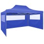 Carpa plegable profesional con 4 paredes acero azul 3x4 m de vidaXL, Carpas y cenadores - Ref: Foro24-48891, Precio: 183,88 €...