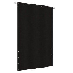 Toldo pantalla para balcón de tela oxford negro 140x240 cm en Sombrillas | Comprar online en Foru.es