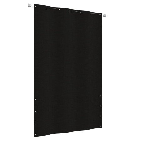 Toldo pantalla para balcón de tela oxford negro 140x240 cm en Sombrillas | Comprar online en Foru.es