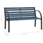 Banco de jardín para niños de madera de abeto chino gris 81 cm de vidaXL, Bancos de jardín - Ref: Foro24-317120, Precio: 59,1...
