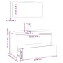 Set de muebles de baño madera contrachapada gris Sonoma de vidaXL, Muebles de baño - Ref: Foro24-3120352, Precio: 240,41 €, D...