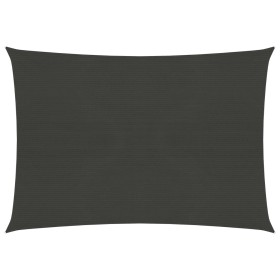 Toldo de vela gris antracita HDPE 160 g/m² 2,5x3 m de vidaXL, Sombrillas - Ref: Foro24-311067, Precio: 24,72 €, Descuento: %