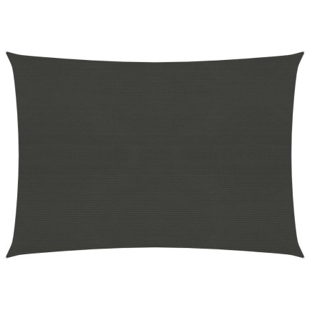 Toldo de vela gris antracita HDPE 160 g/m² 2,5x3 m de vidaXL, Sombrillas - Ref: Foro24-311067, Precio: 24,72 €, Descuento: %