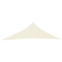 Toldo de vela crema HDPE 160 g/m² 3x4x5 m de vidaXL, Sombrillas - Ref: Foro24-311201, Precio: 23,80 €, Descuento: %