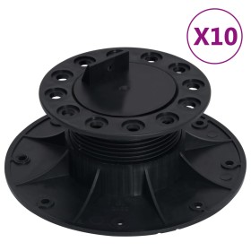Patas ajustables para terraza 10 unidades 60-88 mm de vidaXL, Suelos y moquetas - Ref: Foro24-149009, Precio: 48,47 €, Descue...