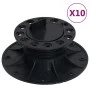Verstellbare Terrassenbeine 10 Stück 60-88 mm von vidaXL, Böden und Teppiche - Ref: Foro24-149009, Preis: 49,53 €, Rabatt: %