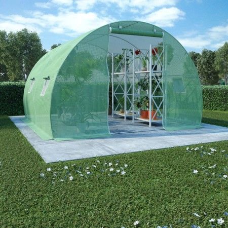 Invernadero 9m² 300x300x200 cm de vidaXL, Invernaderos - Ref: Foro24-45534, Precio: 144,44 €, Descuento: %