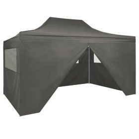 Carpa plegable profesional 4 paredes acero gris antracita 3x4 m de vidaXL, Carpas y cenadores - Ref: Foro24-48897, Precio: 18...