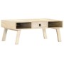 Mesa de centro de madera maciza de mango 100x60x40 cm de vidaXL, Mesas de centro - Ref: Foro24-282868, Precio: 118,25 €, Desc...