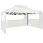 Carpa plegable profesional con 4 paredes acero blanco 3x4 m de vidaXL, Carpas y cenadores - Ref: Foro24-48900, Precio: 165,21...