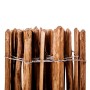 Valla de estacas madera de avellano 60x500 cm de vidaXL, Paneles de vallas - Ref: Foro24-43140, Precio: 83,26 €, Descuento: %