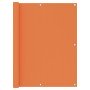 Toldo para balcón de tela oxford naranja 120x600 cm en Sombrillas | Comprar online en Foru.es