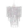 Lámpara colgante elegante con cristales, 22.5 x 30.5 cm de vidaXL, Lámparas de araña - Ref: Foro24-241116, Precio: 27,26 €, D...