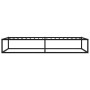 Estructura de cama de metal negro 100x200 cm de vidaXL, Camas y somieres - Ref: Foro24-324786, Precio: 135,53 €, Descuento: %