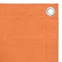 Toldo para balcón de tela oxford naranja 120x600 cm en Sombrillas | Comprar online en Foru.es
