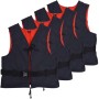 Chalecos de ayuda de flotación 4 unidades 50N 90+kg azul marino de vidaXL, Chalecos salvavidas - Ref: Foro24-275187, Precio: ...