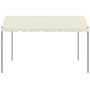 Cenador de tela color crema de vidaXL, Carpas y cenadores - Ref: Foro24-48029, Precio: 241,56 €, Descuento: %