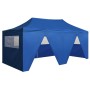 Carpa plegable profesional con 4 paredes acero azul 3x6 m de vidaXL, Carpas y cenadores - Ref: Foro24-48865, Precio: 216,43 €...