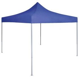 Carpa plegable profesional acero azul 2x2 m de vidaXL, Carpas y cenadores - Ref: Foro24-48877, Precio: 105,26 €, Descuento: %
