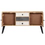 Aparador de madera maciza de mango 118x30x62 cm de vidaXL, Aparadores - Ref: Foro24-282877, Precio: 269,53 €, Descuento: %