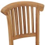 Silla de jardín 2 unidades madera maciza de teca de vidaXL, Sillas de jardín - Ref: Foro24-49433, Precio: 254,08 €, Descuento: %