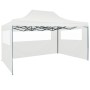 Carpa plegable profesional con 3 paredes acero blanco 3x4 m de vidaXL, Carpas y cenadores - Ref: Foro24-48899, Precio: 151,26...