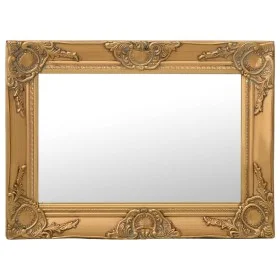 Golden baroque style wall mirror 60x40 cm by vidaXL, Mirrors - Ref: Foro24-320329, Price: 47,73 €, Discount: %
