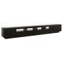 Mueble para TV con luces LED negro 300x35x40 cm de vidaXL, Muebles TV - Ref: Foro24-3081925, Precio: 193,83 €, Descuento: %