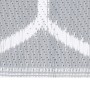 Alfombra de exterior PP gris 140x200 cm de vidaXL, Protectores para exterior - Ref: Foro24-317010, Precio: 37,67 €, Descuento: %