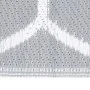 Alfombra de exterior PP gris 140x200 cm de vidaXL, Protectores para exterior - Ref: Foro24-317010, Precio: 33,94 €, Descuento: %