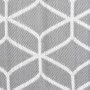 Alfombra de exterior PP gris 140x200 cm de vidaXL, Protectores para exterior - Ref: Foro24-317010, Precio: 33,94 €, Descuento: %