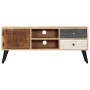 Mueble para TV de madera maciza de mango 115x30x47 cm de vidaXL, Muebles TV - Ref: Foro24-282878, Precio: 241,13 €, Descuento: %
