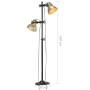 Lámpara de pie 2 pantallas de latón hierro fundido E27 de vidaXL, Lámparas - Ref: Foro24-320584, Precio: 121,17 €, Descuento: %