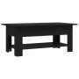 Mesa de centro madera de ingeniería negra 102x55x42 cm de vidaXL, Mesas de centro - Ref: Foro24-810254, Precio: 62,16 €, Desc...