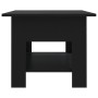 Mesa de centro madera de ingeniería negra 102x55x42 cm de vidaXL, Mesas de centro - Ref: Foro24-810254, Precio: 62,16 €, Desc...