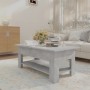 Mesa de centro madera de ingeniería gris hormigón 102x55x42 cm de vidaXL, Mesas de centro - Ref: Foro24-810257, Precio: 65,87...