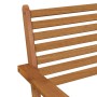 Sillas de jardín 2 unidades madera maciza de acacia de vidaXL, Conjuntos de jardín - Ref: Foro24-316252, Precio: 202,88 €, De...