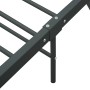 Estructura de cama de metal gris 120x200 cm de vidaXL, Camas y somieres - Ref: Foro24-284686, Precio: 90,33 €, Descuento: %