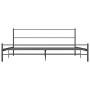 Estructura de cama de metal gris 200x200 cm de vidaXL, Camas y somieres - Ref: Foro24-284687, Precio: 120,21 €, Descuento: %