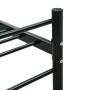 Estructura de cama de metal negro 200x200 cm de vidaXL, Camas y somieres - Ref: Foro24-284691, Precio: 111,49 €, Descuento: %