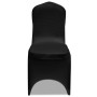 Set de 6 Fundas ajustadas para sillas, color negro de vidaXL, Fundas - Ref: Foro24-241198, Precio: 28,47 €, Descuento: %