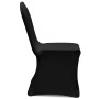 Set de 6 Fundas ajustadas para sillas, color negro de vidaXL, Fundas - Ref: Foro24-241198, Precio: 28,47 €, Descuento: %