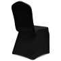 Set de 6 Fundas ajustadas para sillas, color negro de vidaXL, Fundas - Ref: Foro24-241198, Precio: 28,47 €, Descuento: %