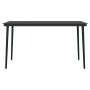 Juego de comedor para jardín 5 piezas negro en Conjuntos de jardín | Comprar online en Foru.es